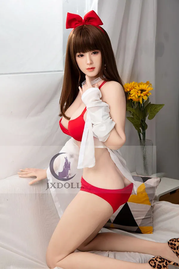 Male Sex Toys JX Doll 170cm5ft7 Dcup Japanese Silicone Head Sex Doll Ayami