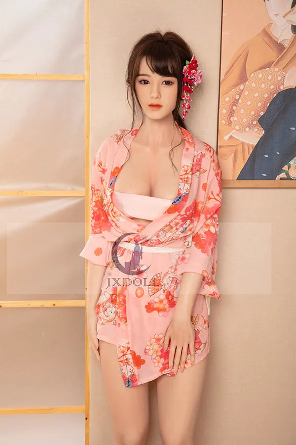 Male Sex Toys JX Doll 170cm5ft7 Dcup Japanese Silicone Head Sex Doll Ayami