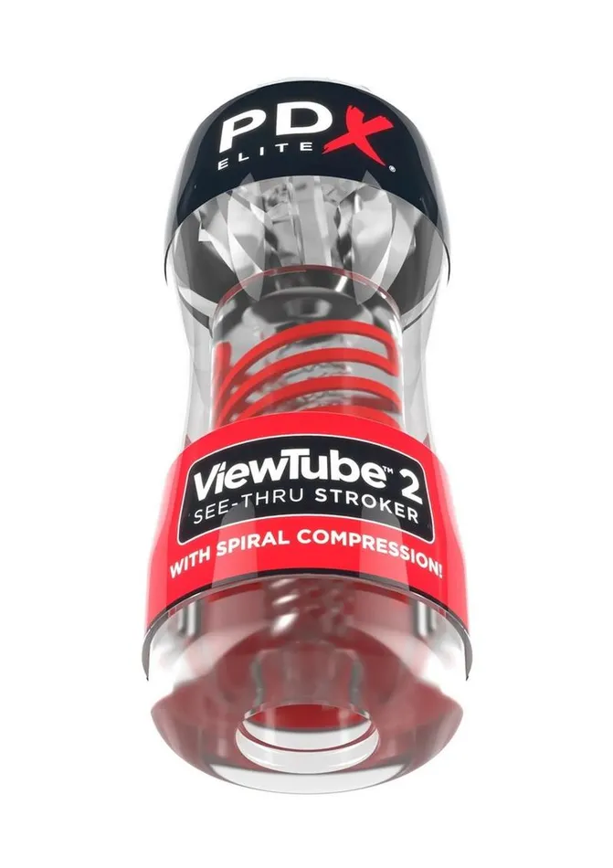 Male Sex Toys Pdx Elite Viewtube 2 Rechargeable Stroker PDX Elite