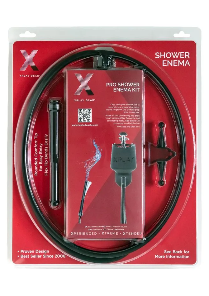 Male Sex Toys Perfect Fit The Xplay Pro Shower Enema Kit Male Sex Toys Perfect Fit The Xplay Pro Shower Enema Kit
