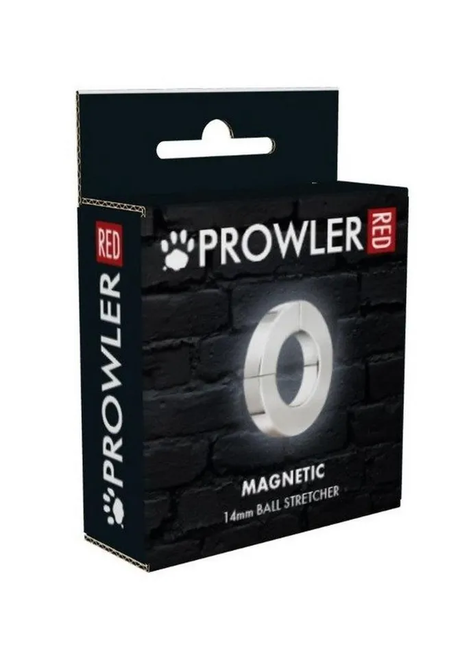 Male Sex Toys Prowler RED Prowler Red Magnetic Ball Stretcher Ring 14mm Stainless Male Sex Toys Prowler RED Prowler Red Magnetic Ball Stretcher Ring 14mm Stainless