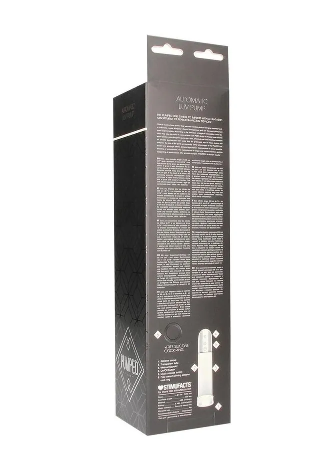 Male Sex Toys Pumped Pumped Automatic Luv Pump