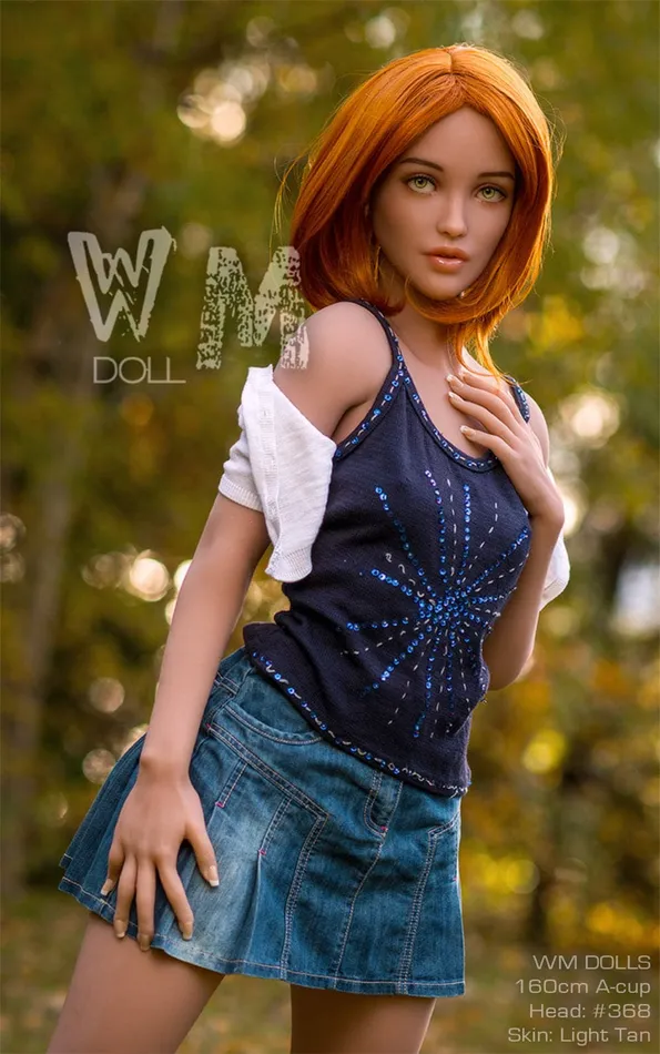 Male Sex Toys WM Doll US In Stock 160cm5ft3 ACup New Small Boobs TPE Sex Doll with 368 Head