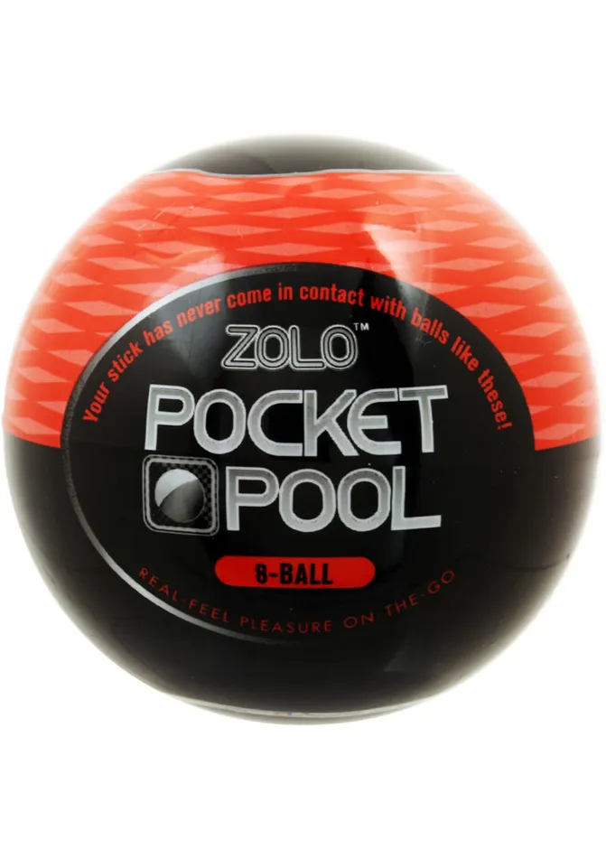Male Sex Toys ZOLO Pocket Pool 8 Ball Masturbator Sleeve Zolo