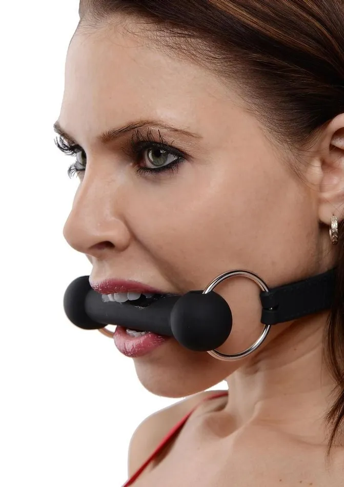 Master Series Male Sex Toys Master Series Mr Ed Locking Silicone Bit Gag