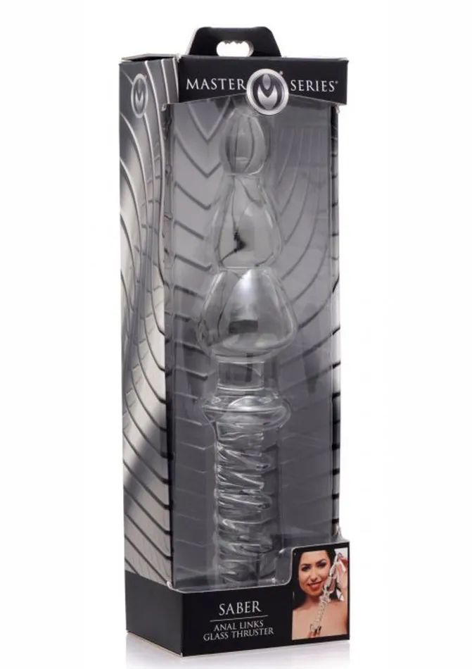 Master Series Saber Anal Links Glass Thruster Master Series Anal