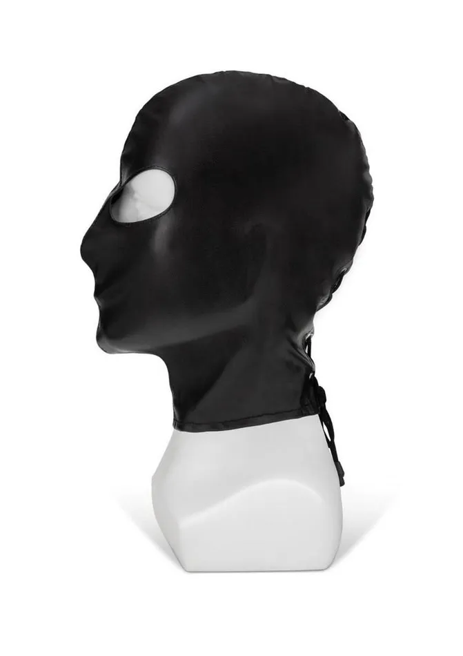ME YOU US Hood with Eyes Pu Leather Bondage Hood Me You Us Restraints