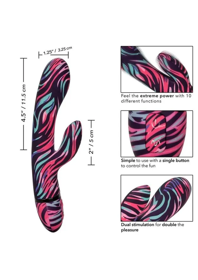 Naughty Bits Menage A Moi Silicone Rechargeable Dual Wand Naughty Bits Female Sex Toys
