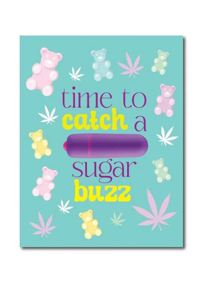 Naughtyvibes Sugar Buzz Greeting Card Rock Candy Toys Vibrators