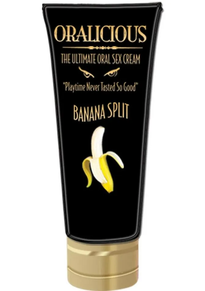 Oralicious Ultimate Oral Sex Cream 2oz Banana Split Oralicious Couples