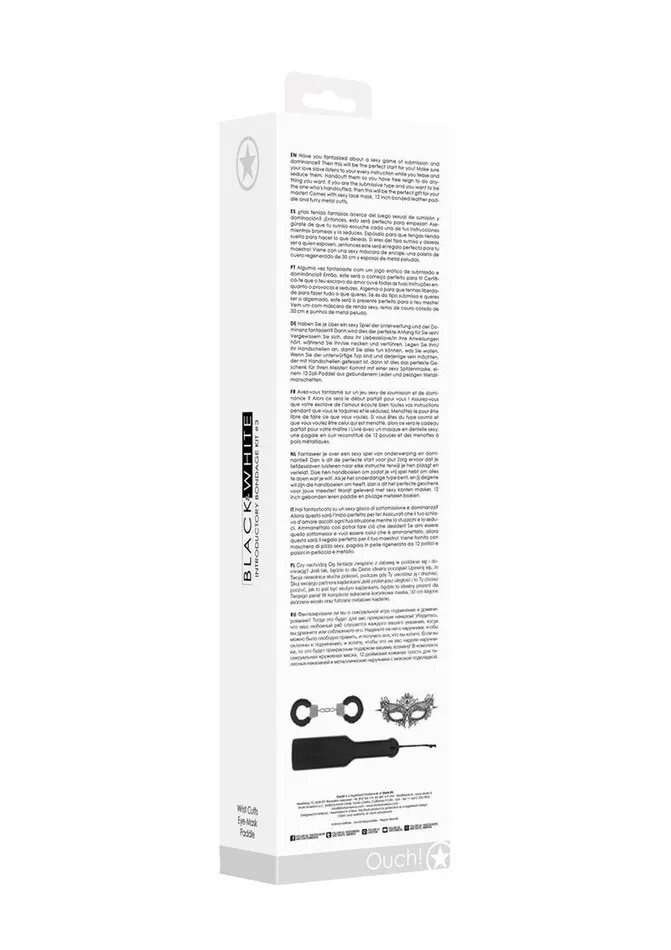 Ouch Couples Ouch Introductory Bondage Kit 3