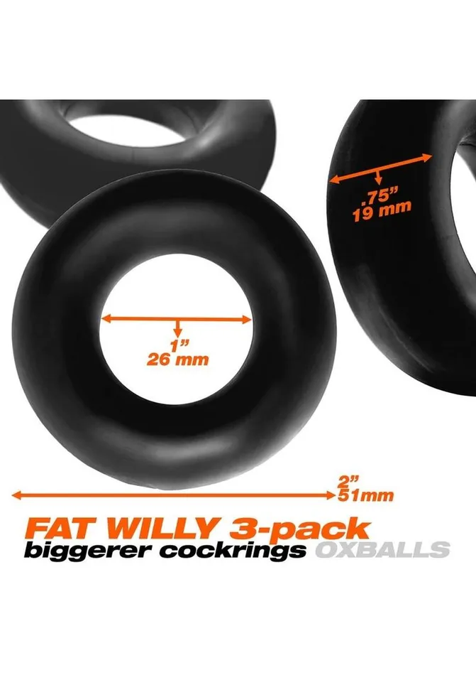 Oxballs Male Sex Toys Oxballs Fat Willy Jumbo Cock Ring