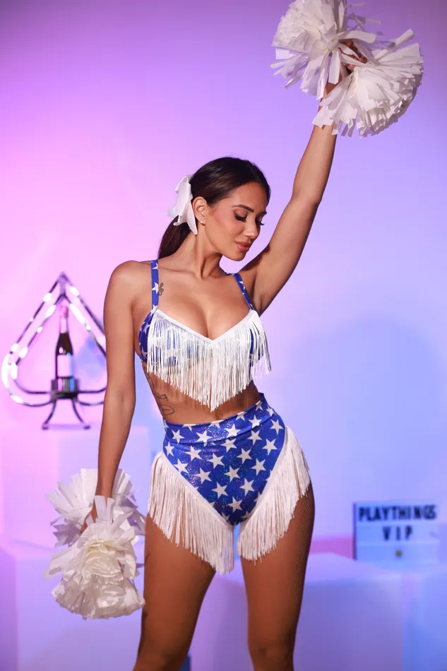 Patriotic Cheerleader Costume Roma Costume Vibrators
