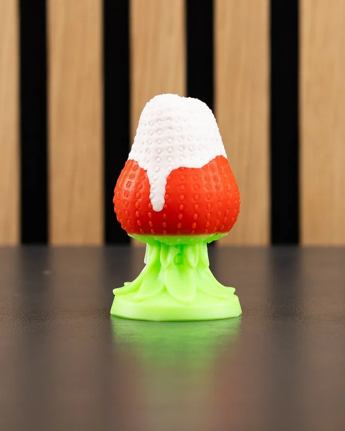 PhreakClub Anal Strawberry Plug Small Soft ShaftFirm Base FLOP delamination of drip PhreakClub Anal Strawberry Plug Small Soft ShaftFirm Base FLOP delamination of drip