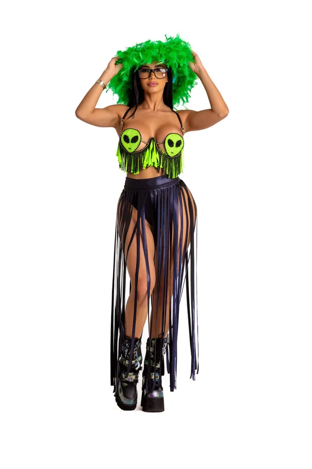 Playthings Dildos Alien Vibes Customized Bra Exclusive By Playthings