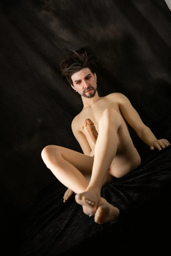 QiTa Doll Male Sex Toys Silicone Head Male Sex Doll Mike