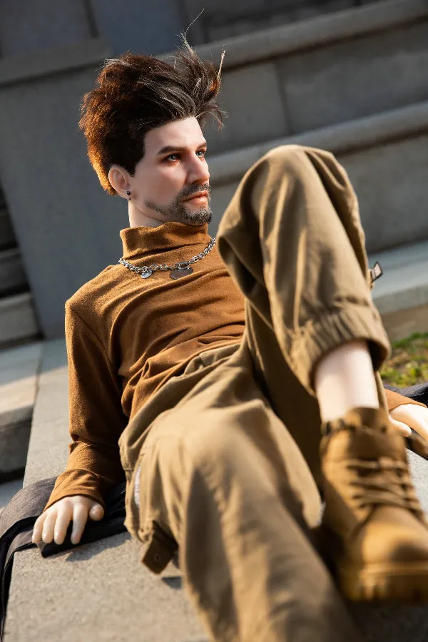 QiTa Doll Male Sex Toys Silicone Head Male Sex Doll Mike