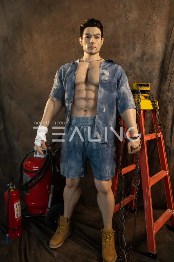 Realing Doll Male Sex Toys 183cm6ft Realistic Male Silicone Sex Doll Saien