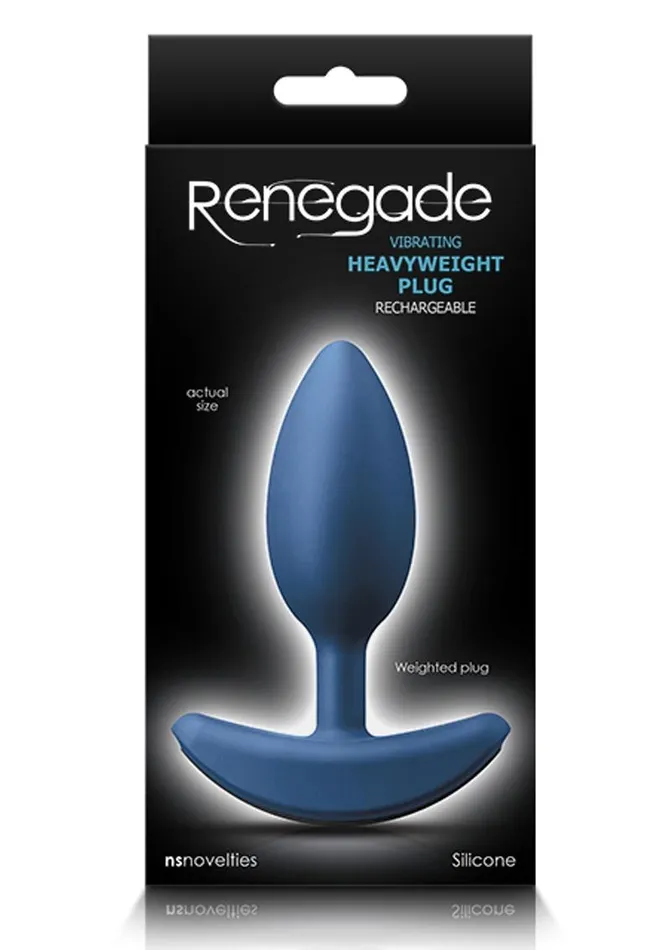 Renegade Male Sex Toys Renegade Rechargeable Silicone Vibrating Heavyweight Anal Plug Renegade Male Sex Toys Renegade Rechargeable Silicone Vibrating Heavyweight Anal Plug