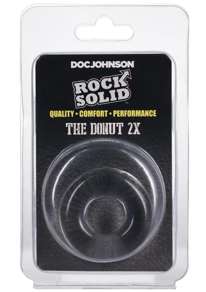 Rock Solid The 2x Donut Cock Ring Rock Solid Male Sex Toys